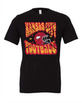 Distressed KC Football Tee