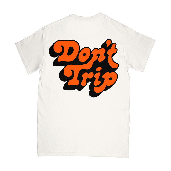 Don't Trip Shadow Pocket T-Shirt - Coconut