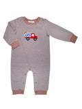 Dump truck Boys Romper
