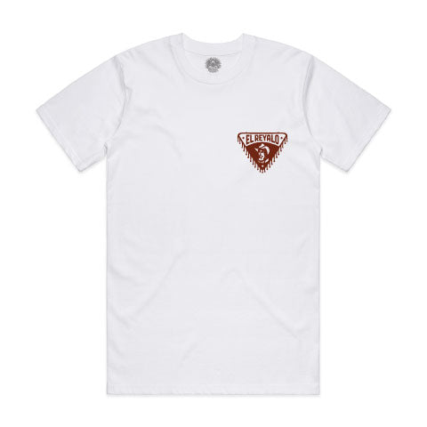 El Reyalo Cowgirl T-Shirt - White / Clay