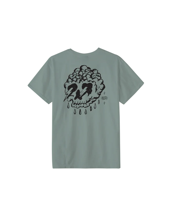Electric Eyes Tee Pigment Dark Seas