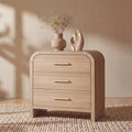 EliteSet 3-Drawer Nightstand - Canva Home