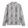 Epigraph Patchwork Pearce Shirt - Blue