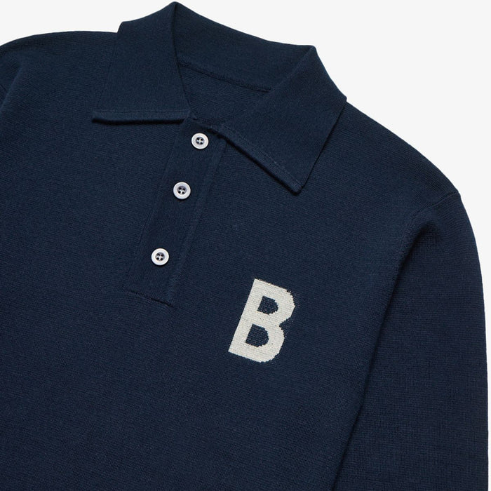 Fletcher LS Polo - Navy