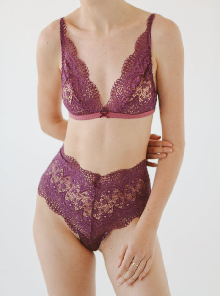Florence and Cheeky Set | Plum