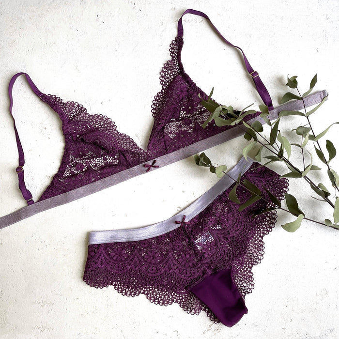Florence Set in Plum - Takkleberry