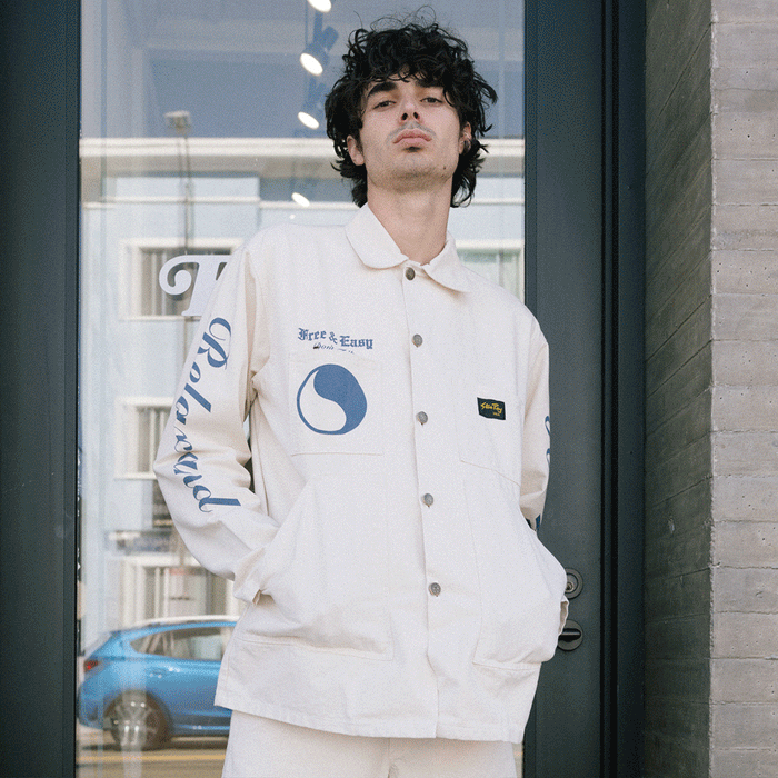 Free & Easy X Stan Ray Olde English Shop Jacket
