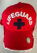 FS752 Red Lifeguard Baseball Cap