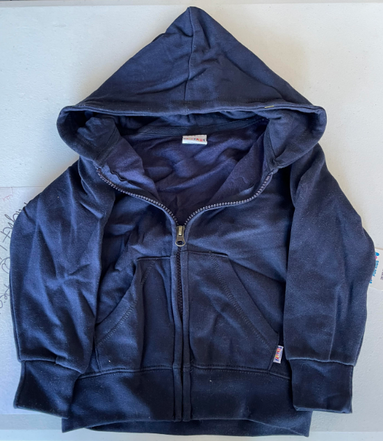 FS783 Navy Blue Kids Zip Up Jacket SIZE 4T