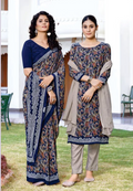 GANVESH PLUS SAREE & UNSTITCHED SALWAR SUIT D.NO. 9181 / 9181-D PRICE RS 615