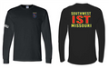 Gildan Long Sleeve IST Tee with Flag