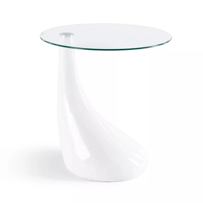 Glass Living Room End Table Canva Home