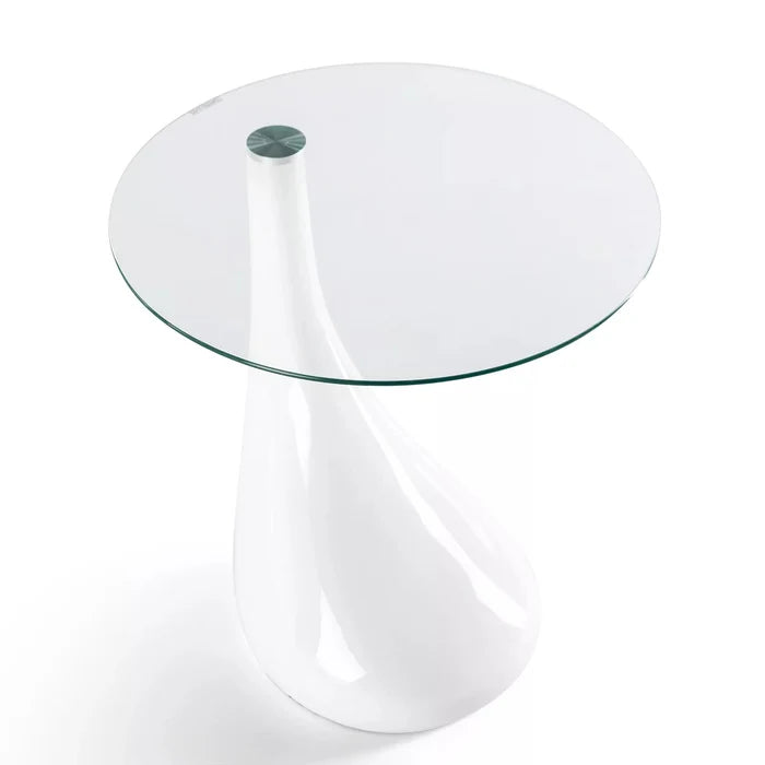 Glass Living Room End Table Canva Home