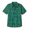 Go To Shirt - Cliffs & Waves: Conifer Green