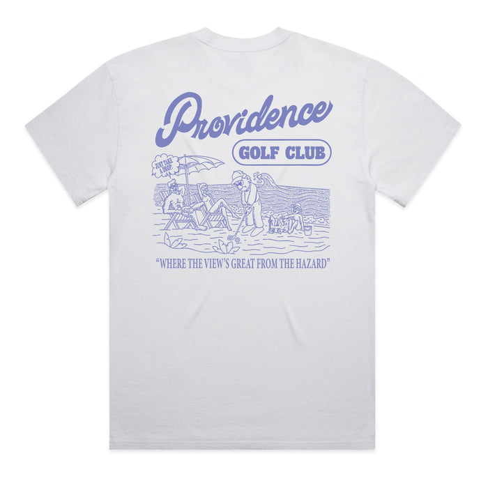 Golf Club Tee - Washed White