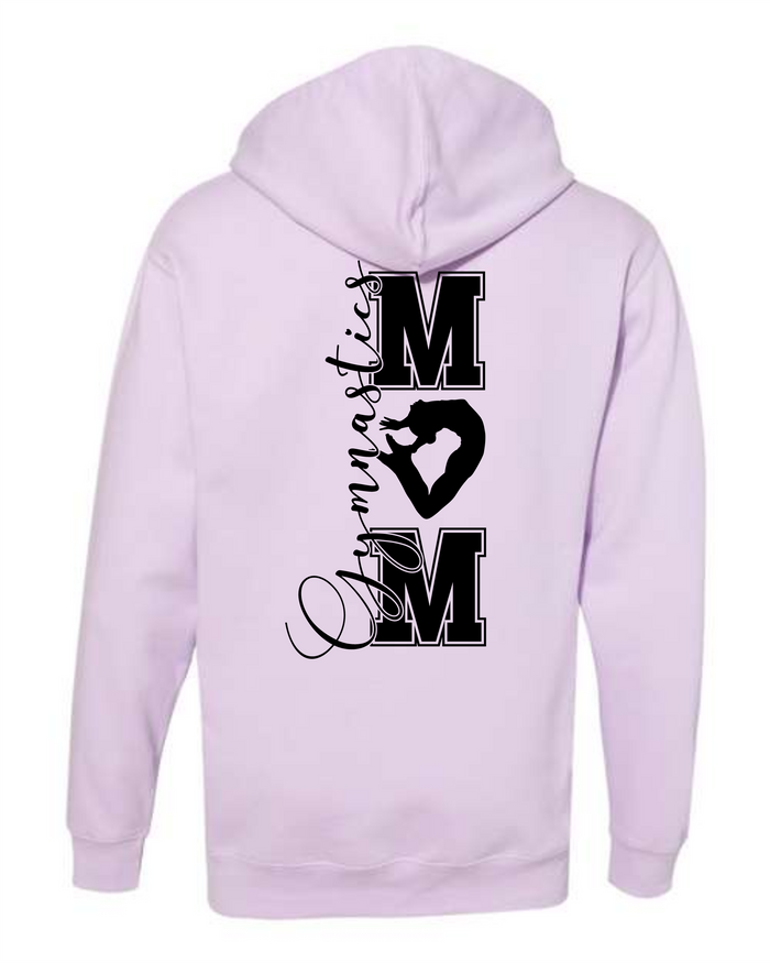 Gymnastics Mom Midweight Hoodie w/ Personalization