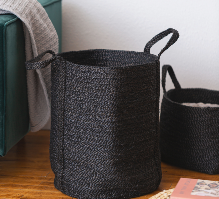 Hand Loomed Jute Laundry & Storage Basket, Bangladesh, Fair Trade, Eco-friendly