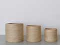 Hand Loomed Jute Plant or Storage Baskets, natural, Bangladesh, Fair Trade, Eco-friendly