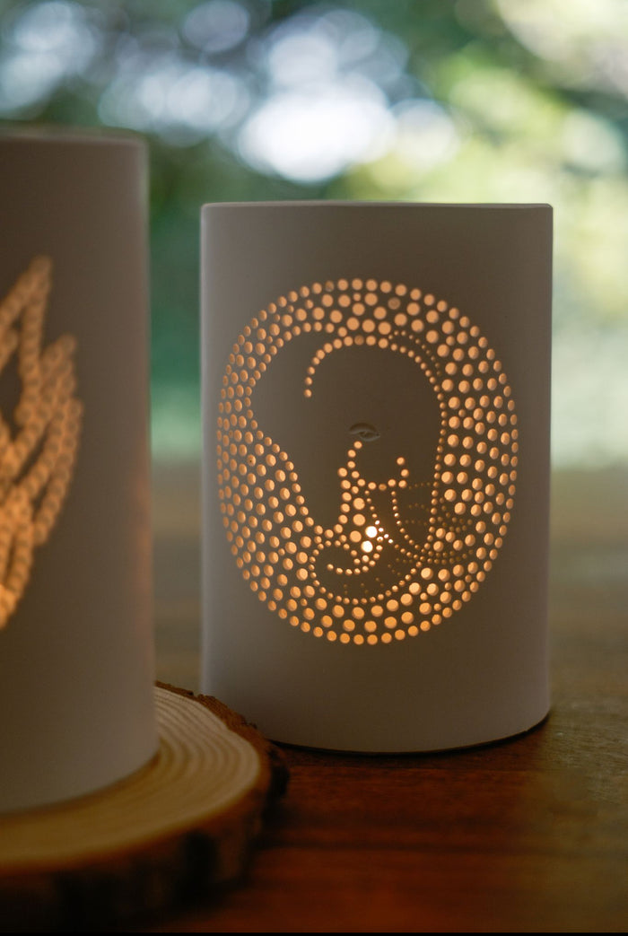 Handmade PVC Tea light / Candle Holder – African Design Collection