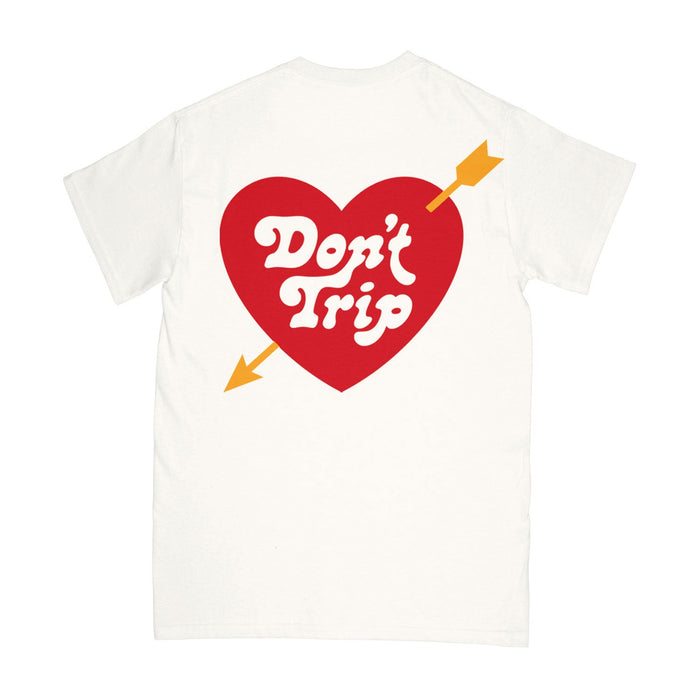Heart & Arrow Pocket Tee - Coconut