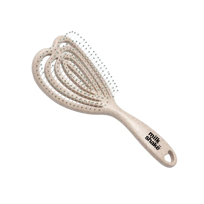 heart shaped detangler brush