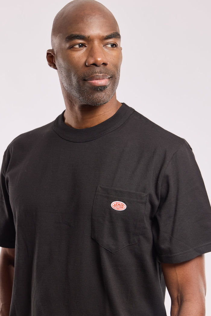 Heritage Pocket T Shirt - Black