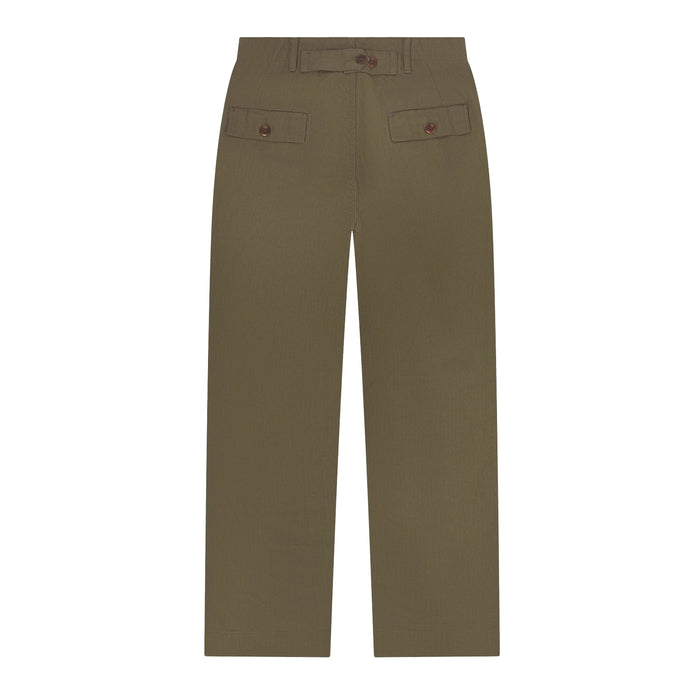 Herringbone Pants - Deep Taupe