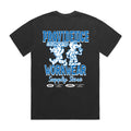 Holistic Workwear Tee - Washed Black / Blue White