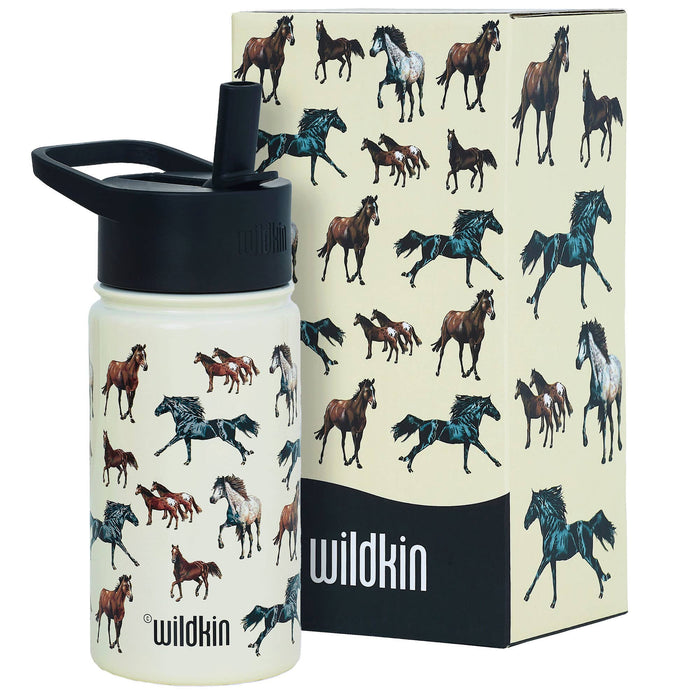 Horse Dreams 14 oz Steel Water Bottle