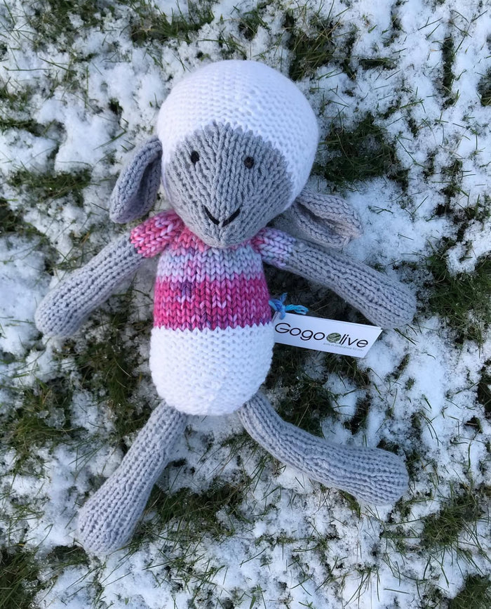 Hwai - Sheep Hand Knitted Soft Toy