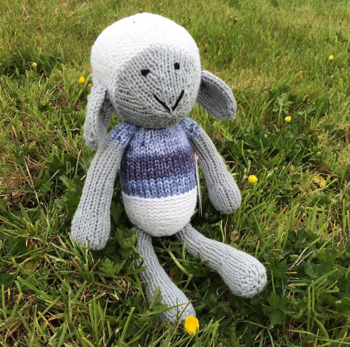 Hwai - Sheep Hand Knitted Soft Toy