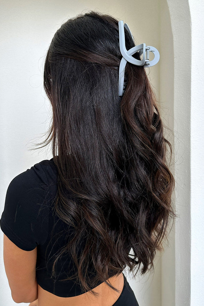 Kayla Claw Clip - Grey