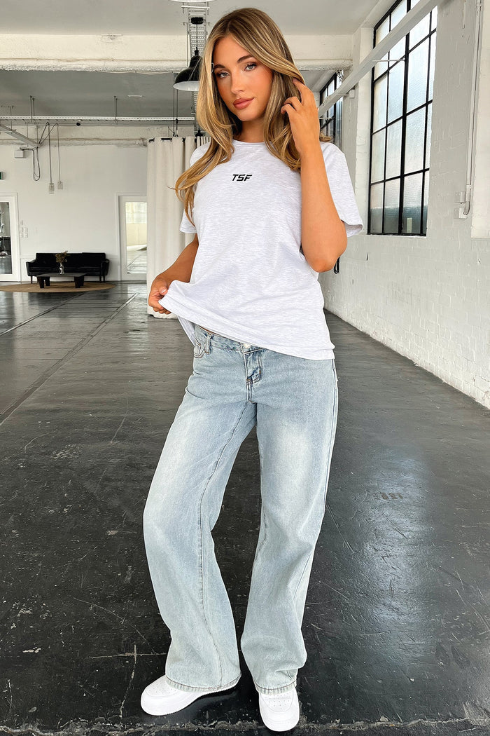 Kaztek Oversized Tee - Grey