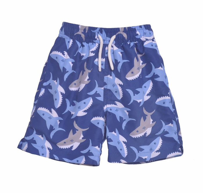 Kids UPF50+ Boys Wesley Swim Trunks with Mesh Liner