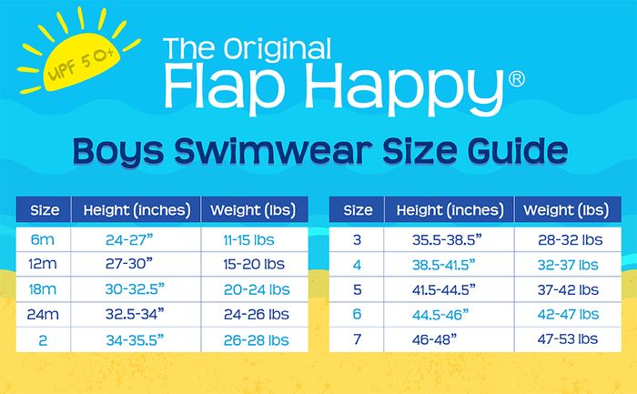 Kids UPF50+ Boys Wesley Swim Trunks with Mesh Liner