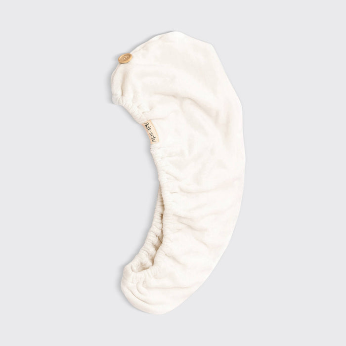 KITSCH - Quick Dry Hair Towel - Ivory