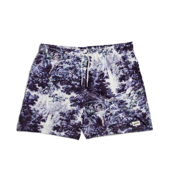 Lavender Waterfall Swim Trunk