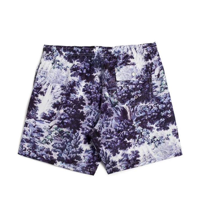 Lavender Waterfall Swim Trunk