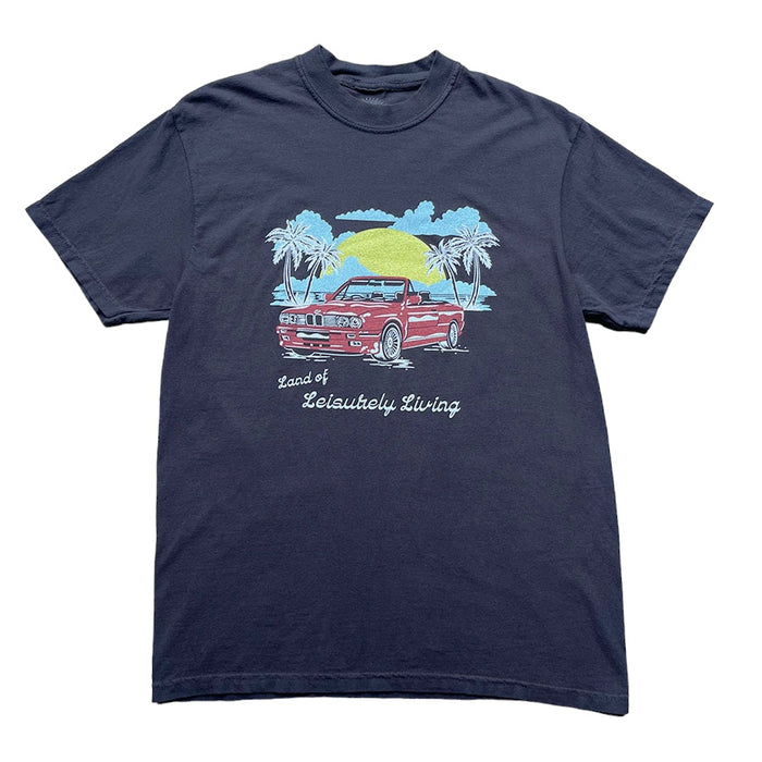 Leisurely Living T-Shirt - Washed Black
