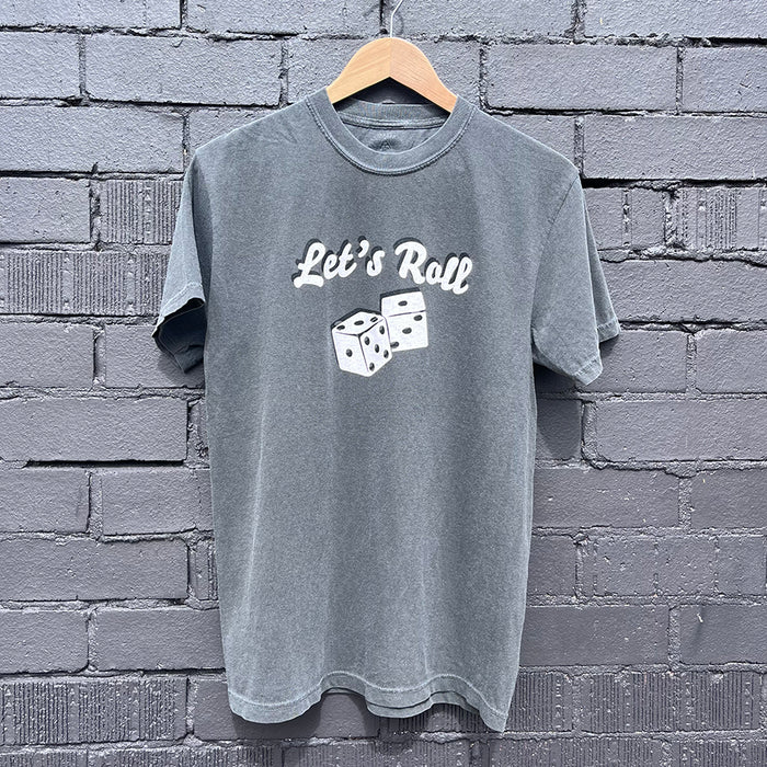 Let's Roll T-Shirt - Washed Charcoal