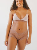 Lia and Boyshort Set | Raw Cacao