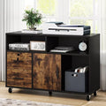 Lily 2 Drawers Lateral Filing Cabinet With Lock Canva Home