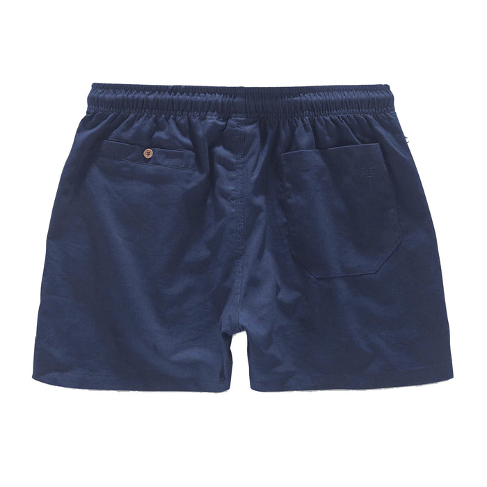 Linen Shorts - Navy