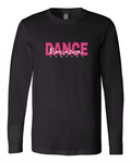 Long Sleeve Block Script Tee