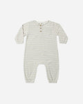 Long Sleeve Pocket Jumpsuit Laurel Stripe