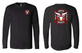 Long Sleeve Tee- Fire (Multiple Colors)