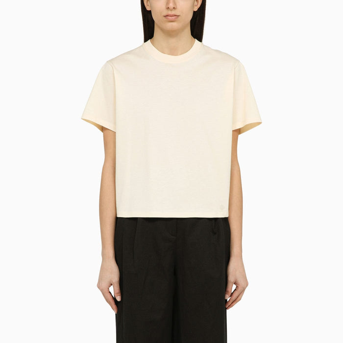 Shirts & Tops L LouLou De Saison - Ivory crew-neck t-shirt Brand