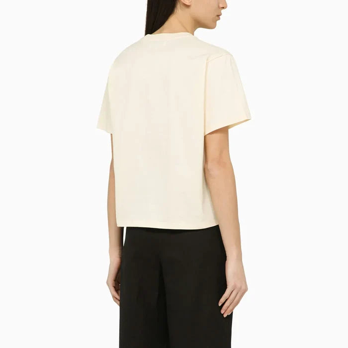 LouLou De Saison - Ivory crew-neck t-shirt Brand Shirts & Tops L