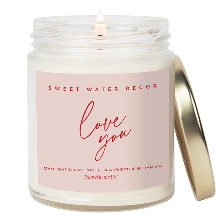 Love You 9 oz Soy Candle