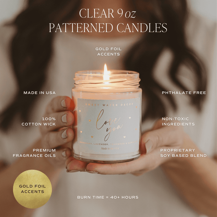 Love You 9 oz Soy Candle